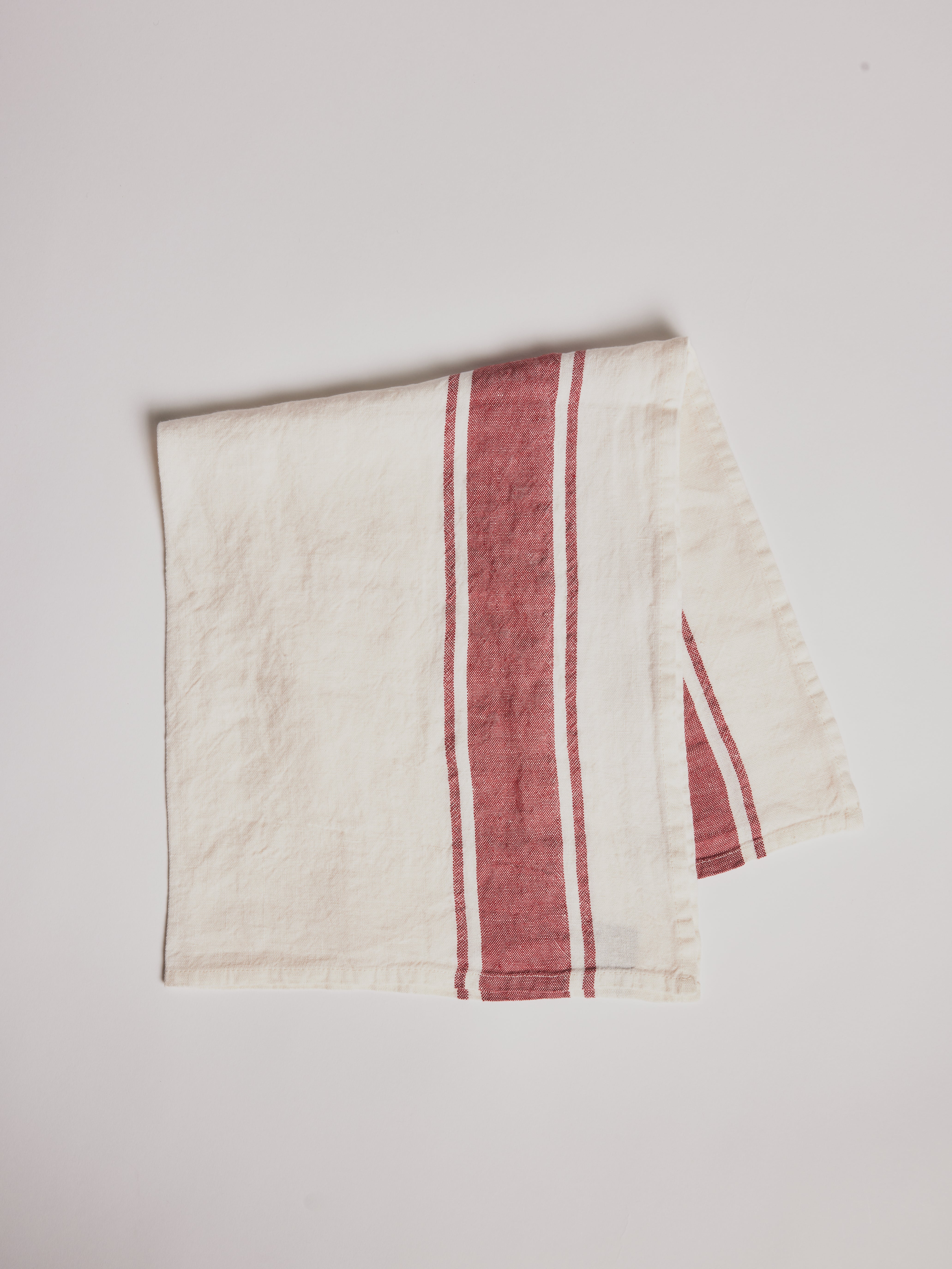 Kitchen Towel - Vecchi Tempi Red - Cigale & Fourmi