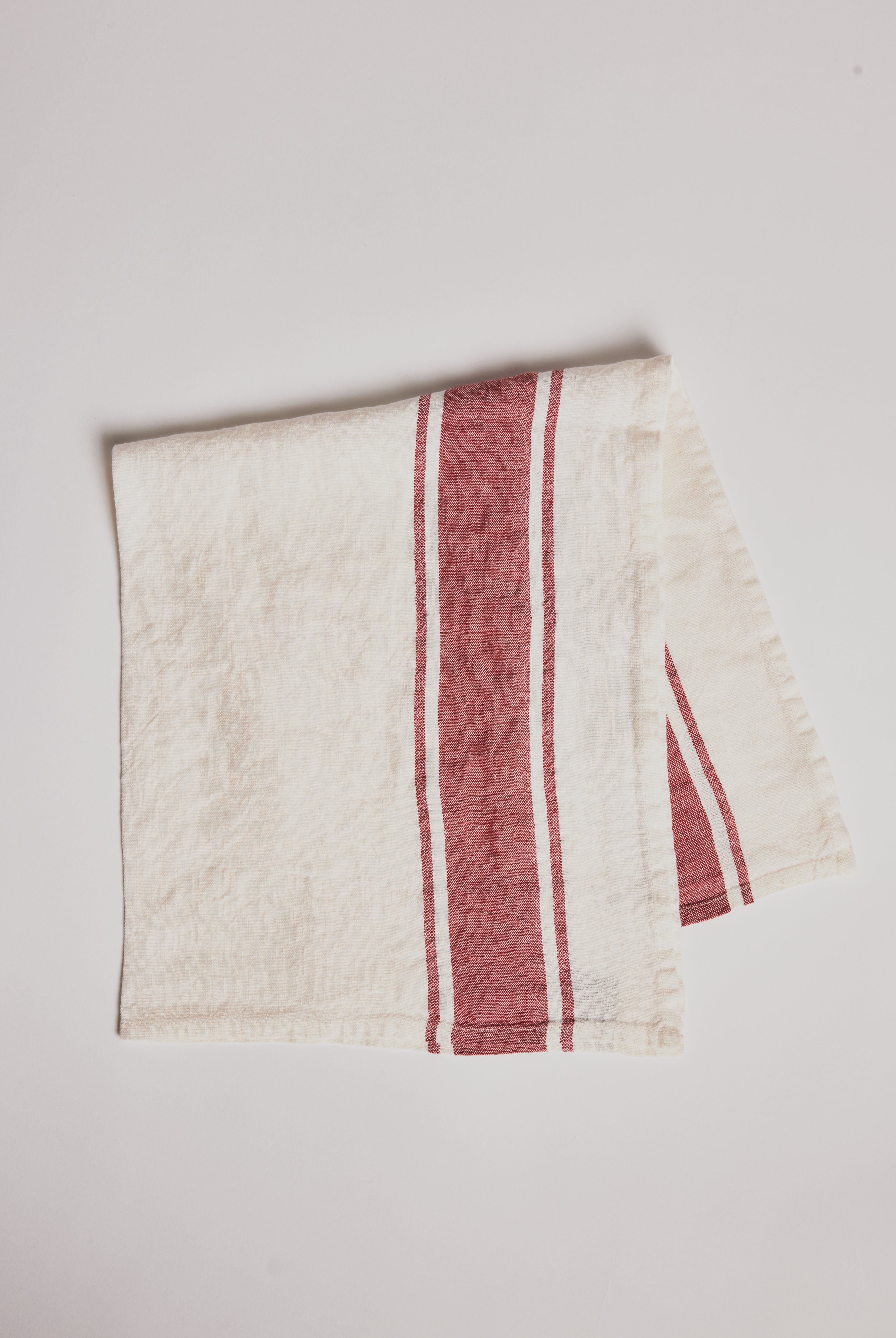 Kitchen Towel - Vecchi Tempi Red - Cigale & Fourmi