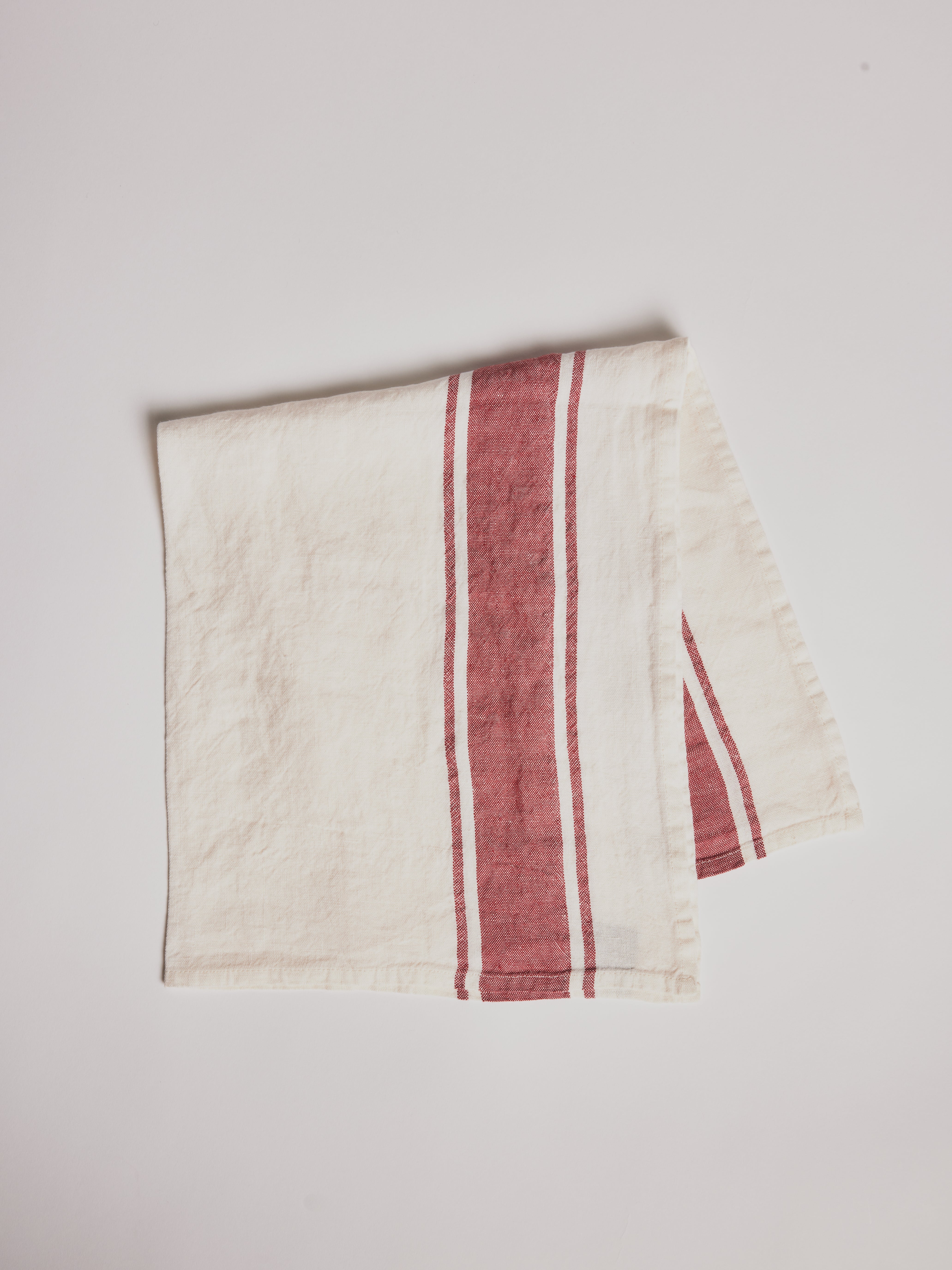 Kitchen Towel - Vecchi Tempi Red - Cigale & Fourmi