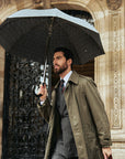 Umbrella - Milford with braided leather handle