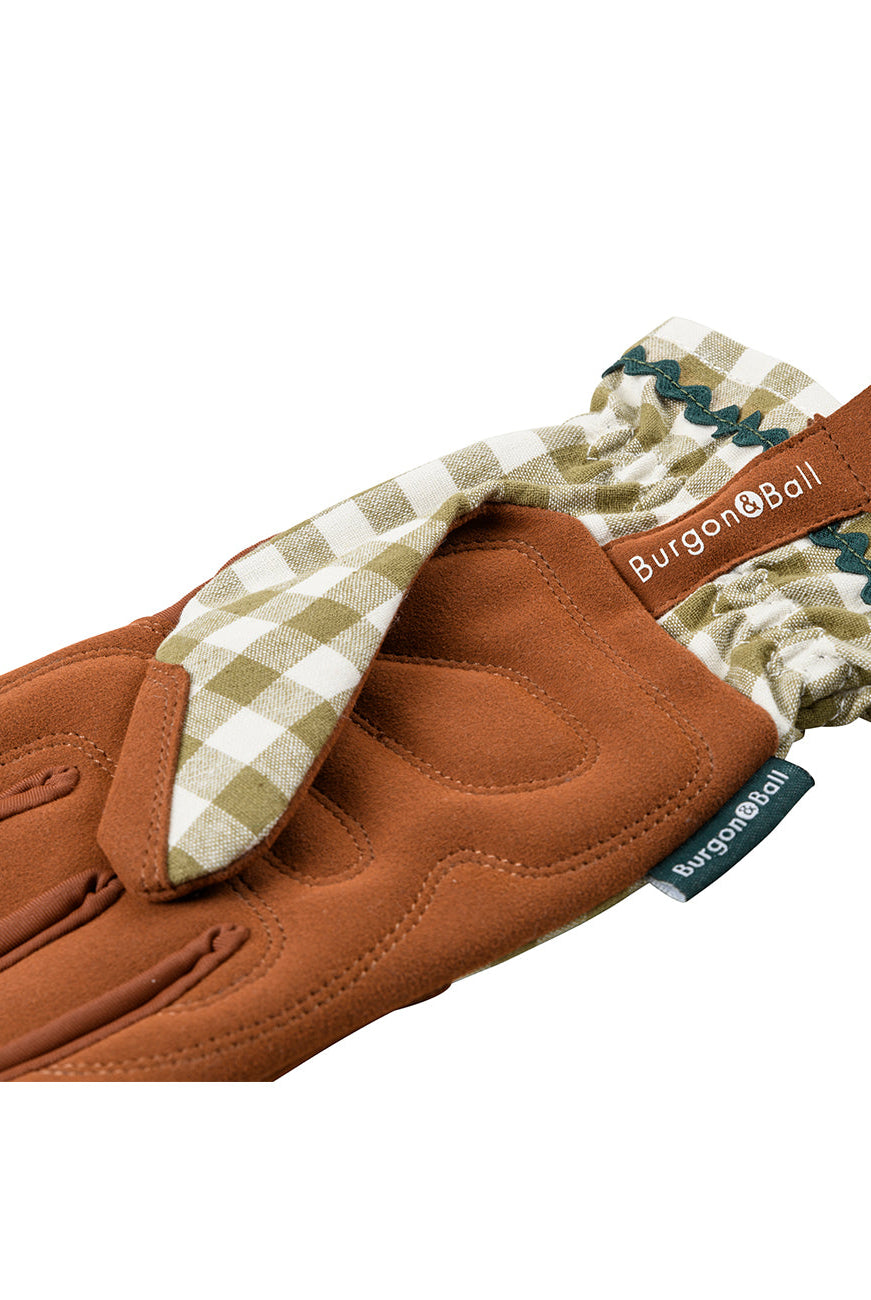 Gardening Glove - Olive Check