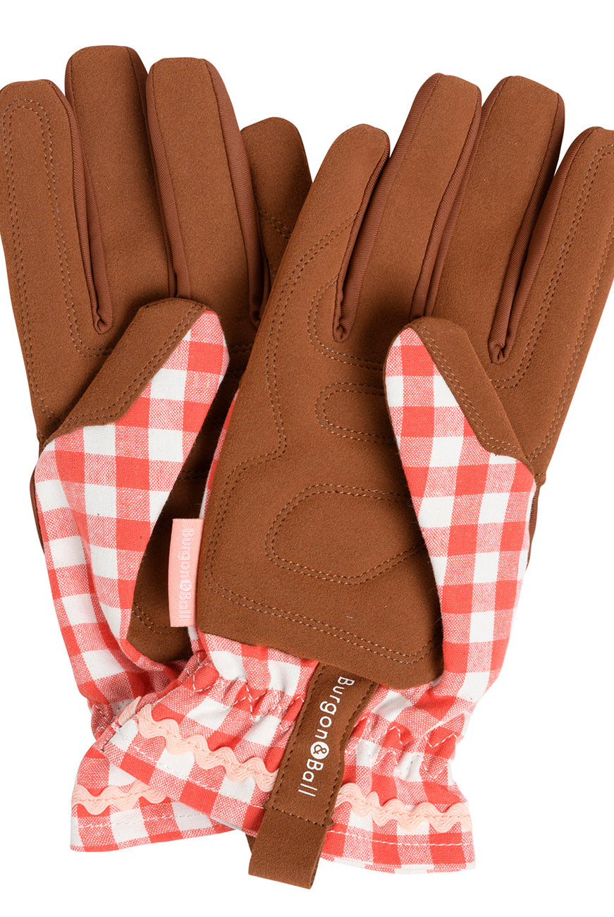 Gardening Glove - Red Check