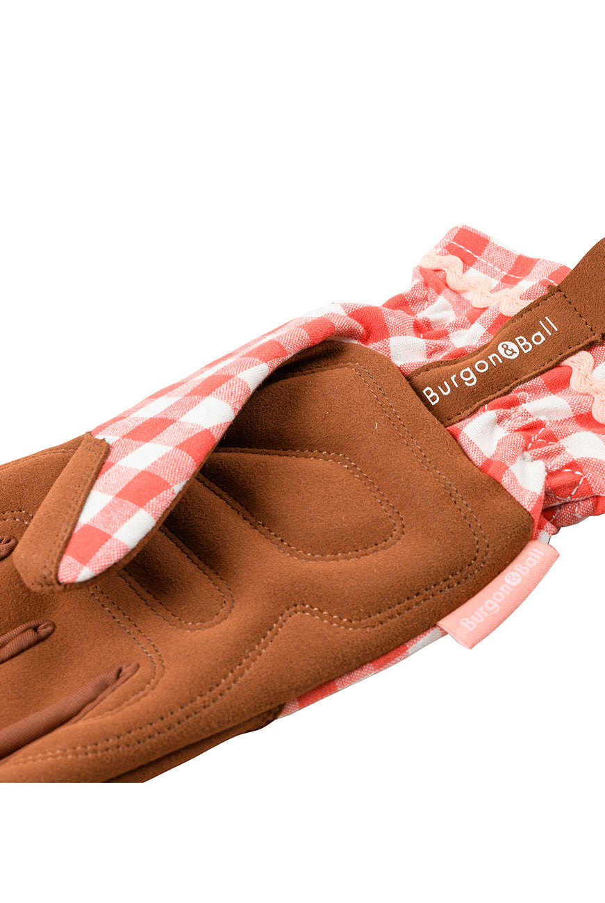 Gardening Glove - Red Check