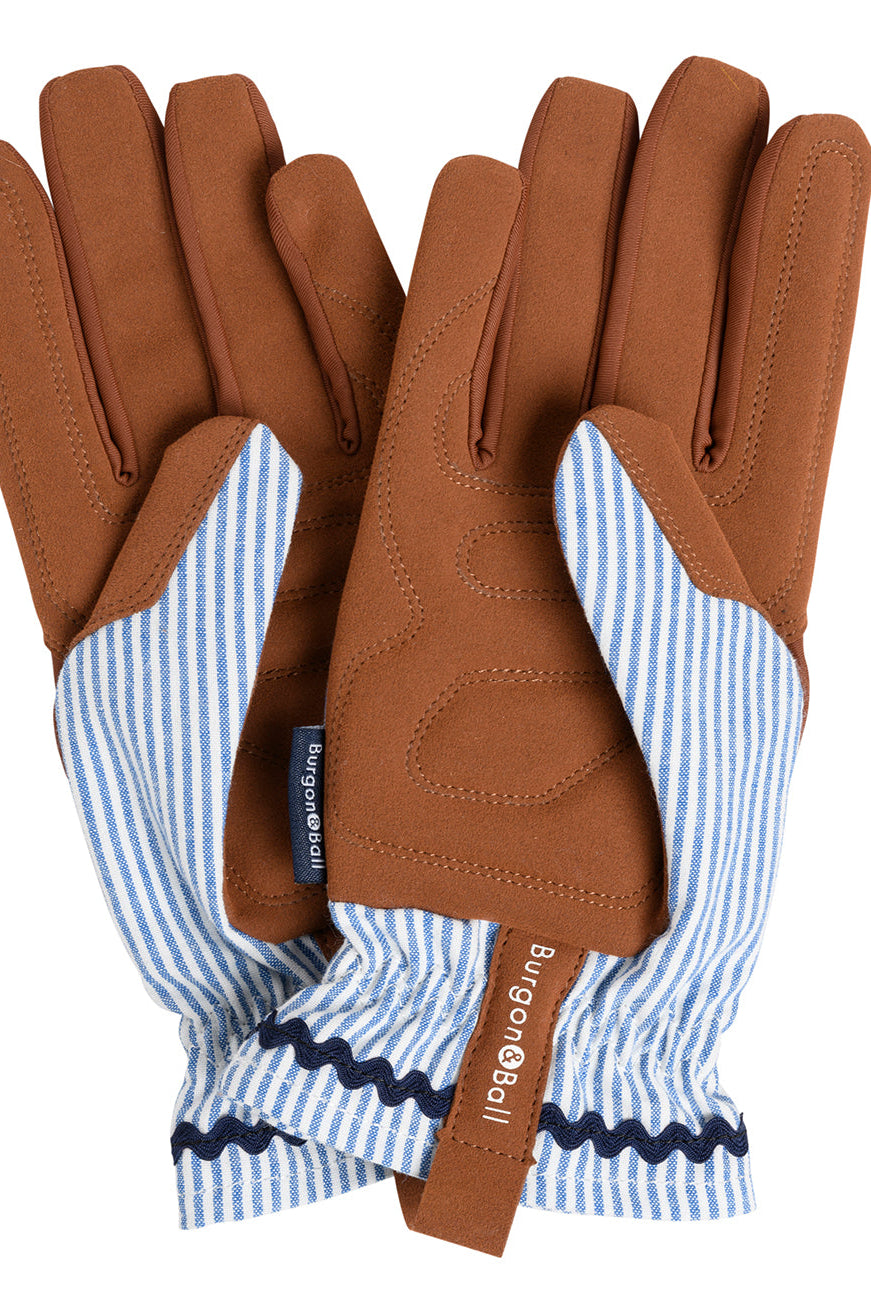 Gardening Glove - Blue Stripe
