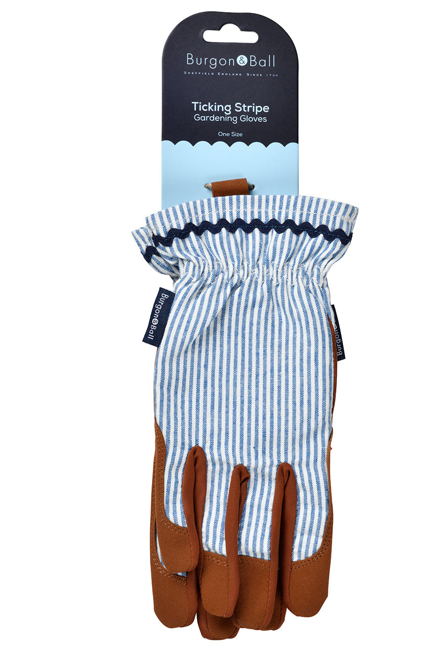 Gardening Glove - Blue Stripe