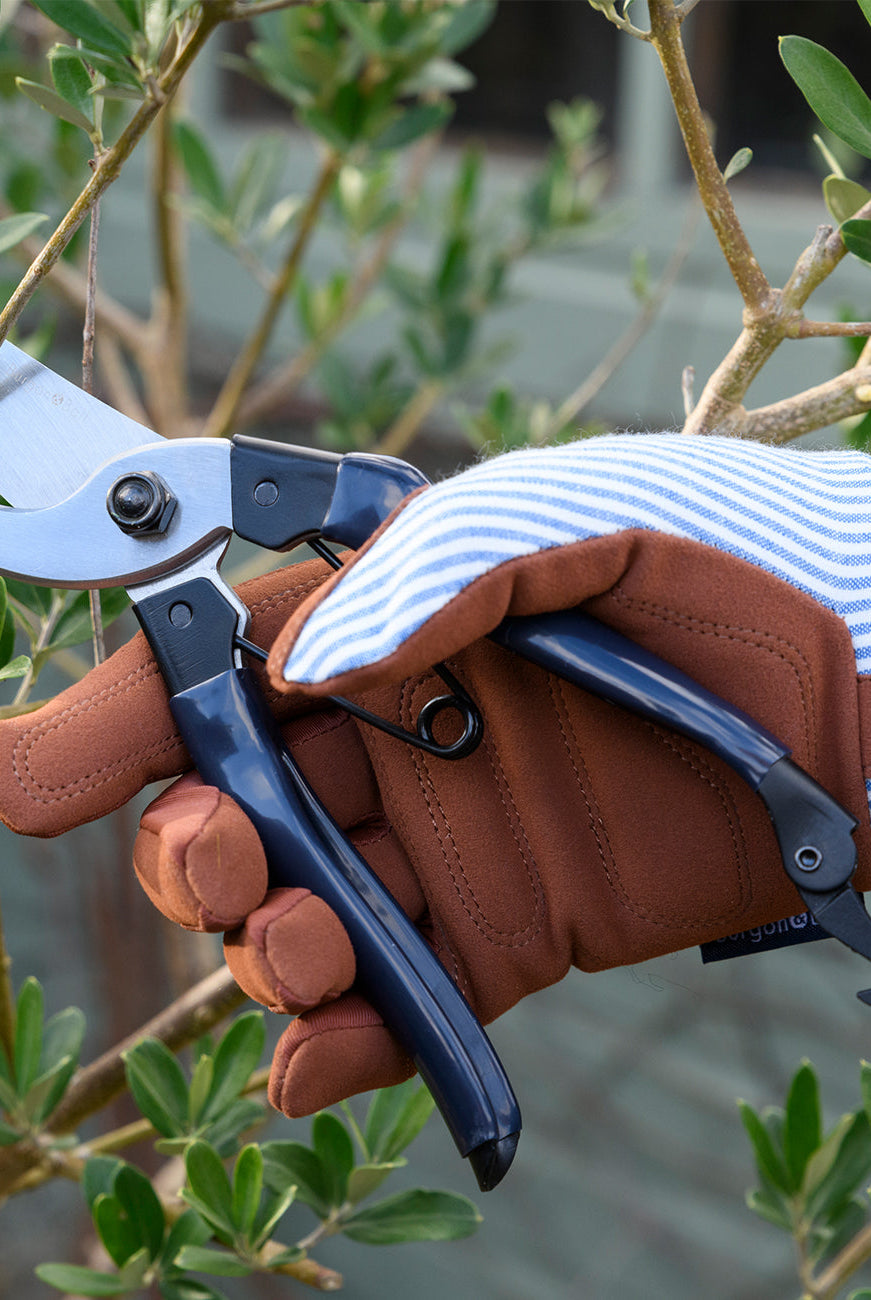 Gardening Glove - Blue Stripe