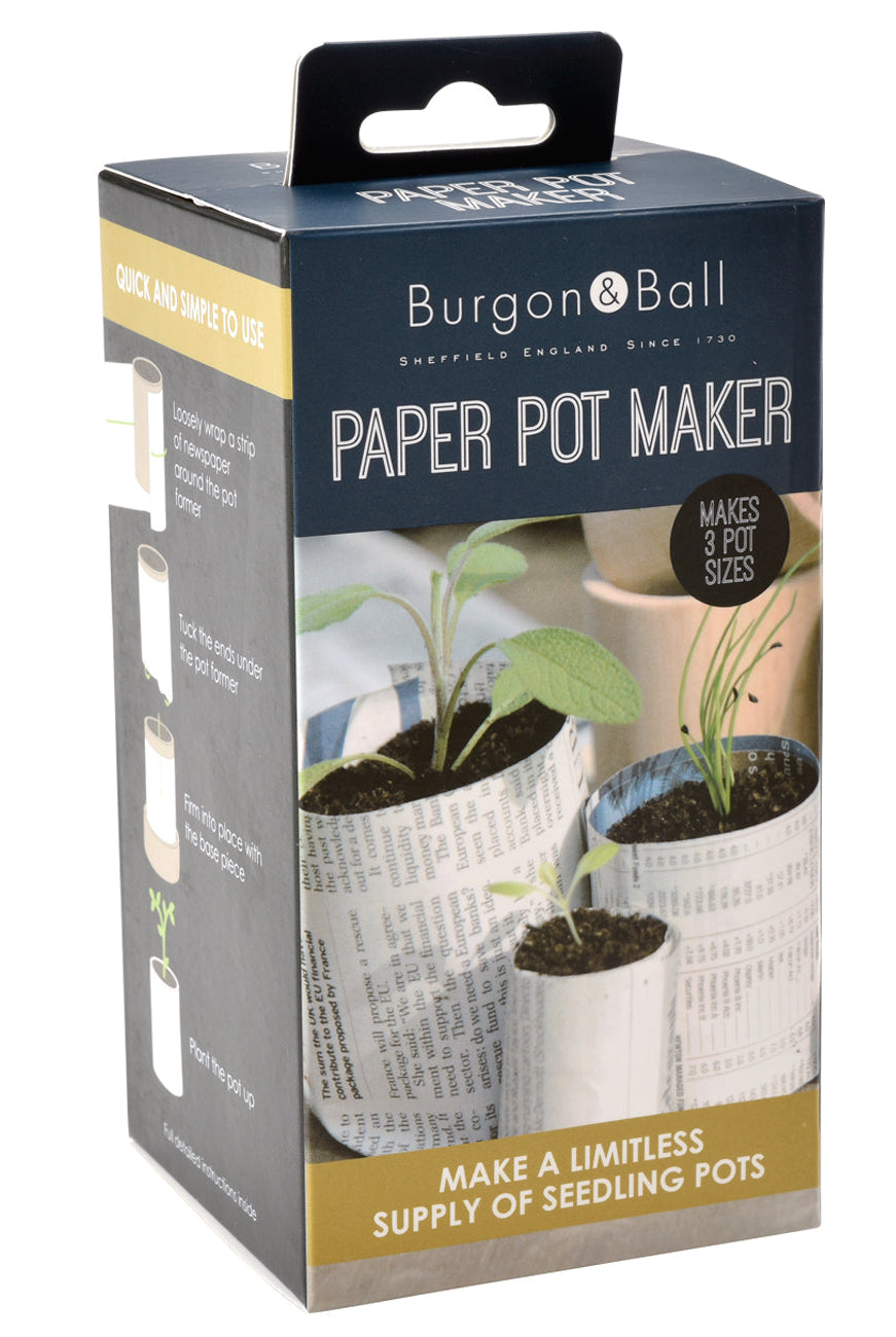 Seed Pot Maker - Growing Gardener
