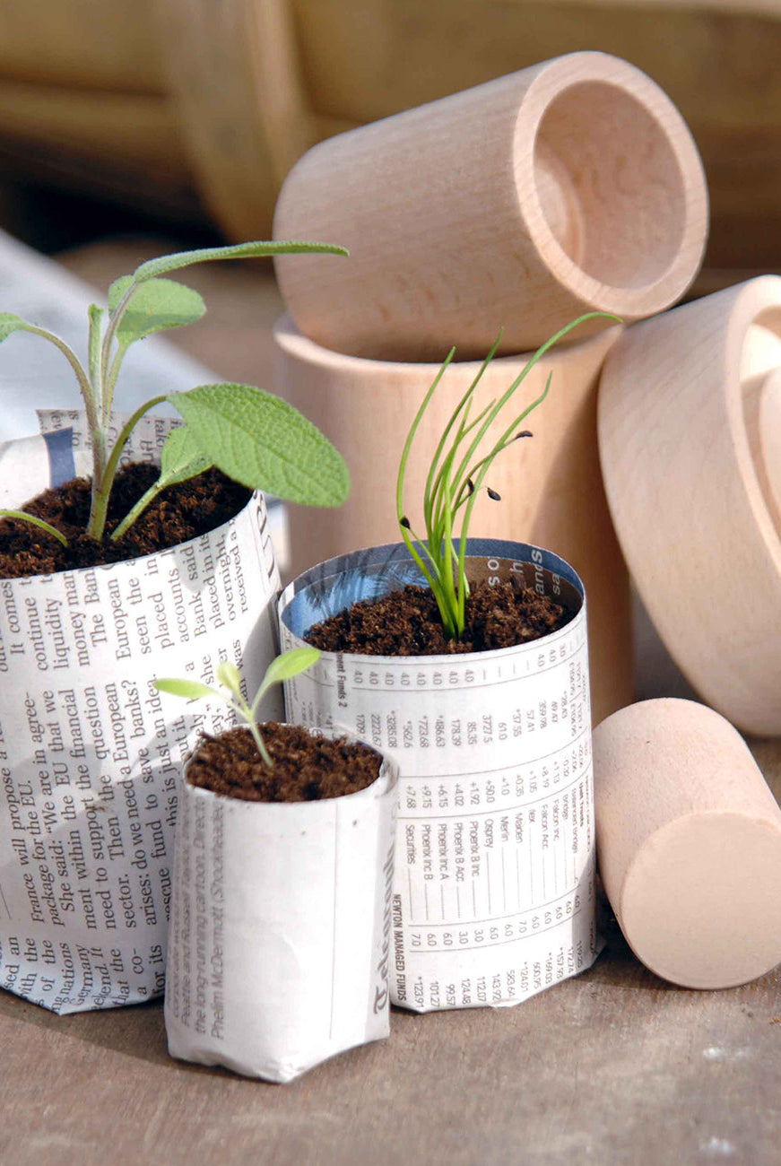 Seed Pot Maker - Growing Gardener