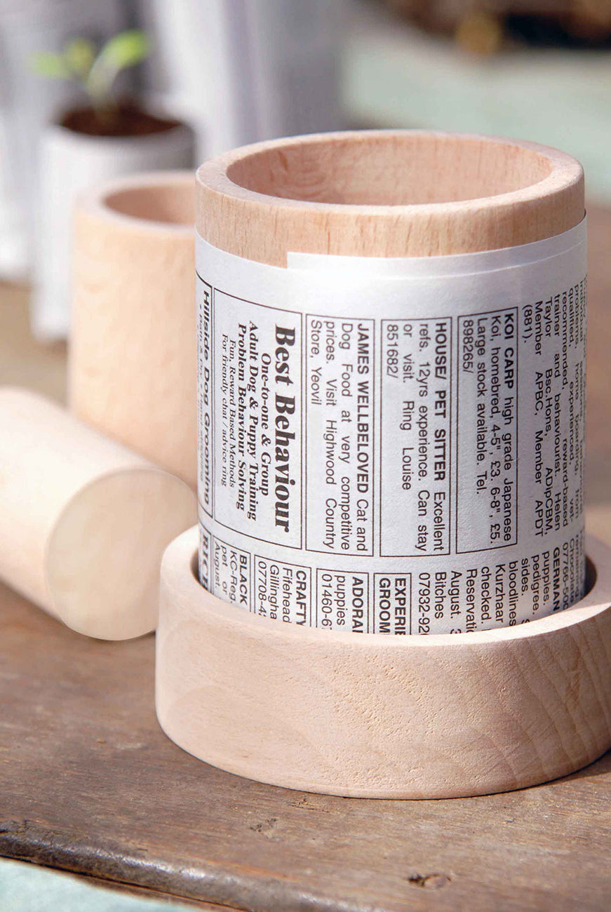 Seed Pot Maker - Growing Gardener