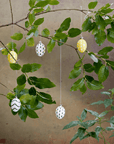 Souvenir Easter Hanger/ egg - Fruit- green& yellow - Cigale &  Fourmi