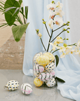 Souvenir Easter Hanger/ egg - Fruit- green& yellow - Cigale & Fourmi