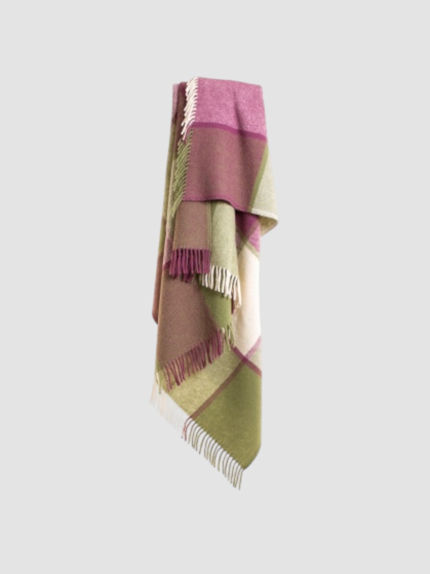 Throw - Block Check Rasberry - Cigale & Fourmi
