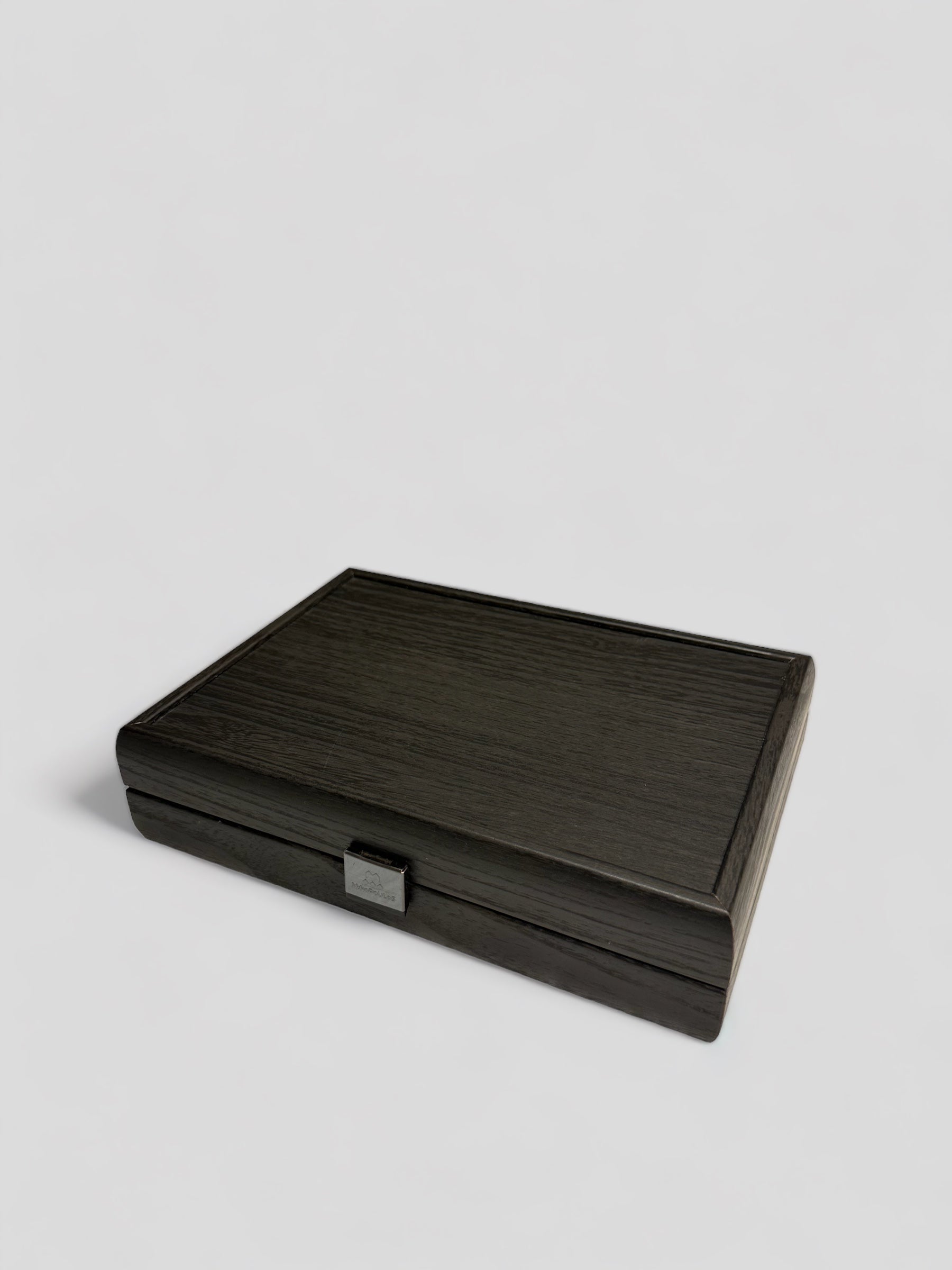 Domino Set in Black Wooden Replica Case - Cigale &amp;  Fourmi