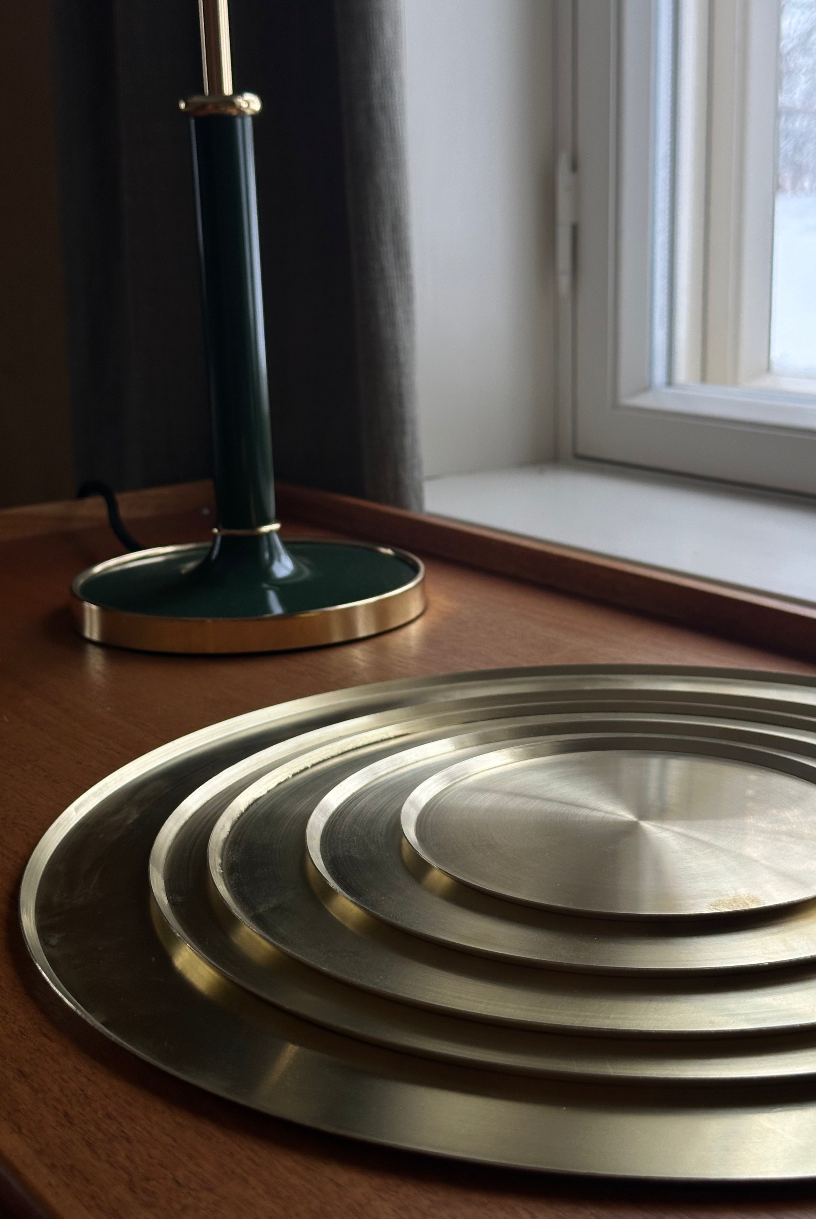 Albert Plate - Brass - Cigale & Fourmi