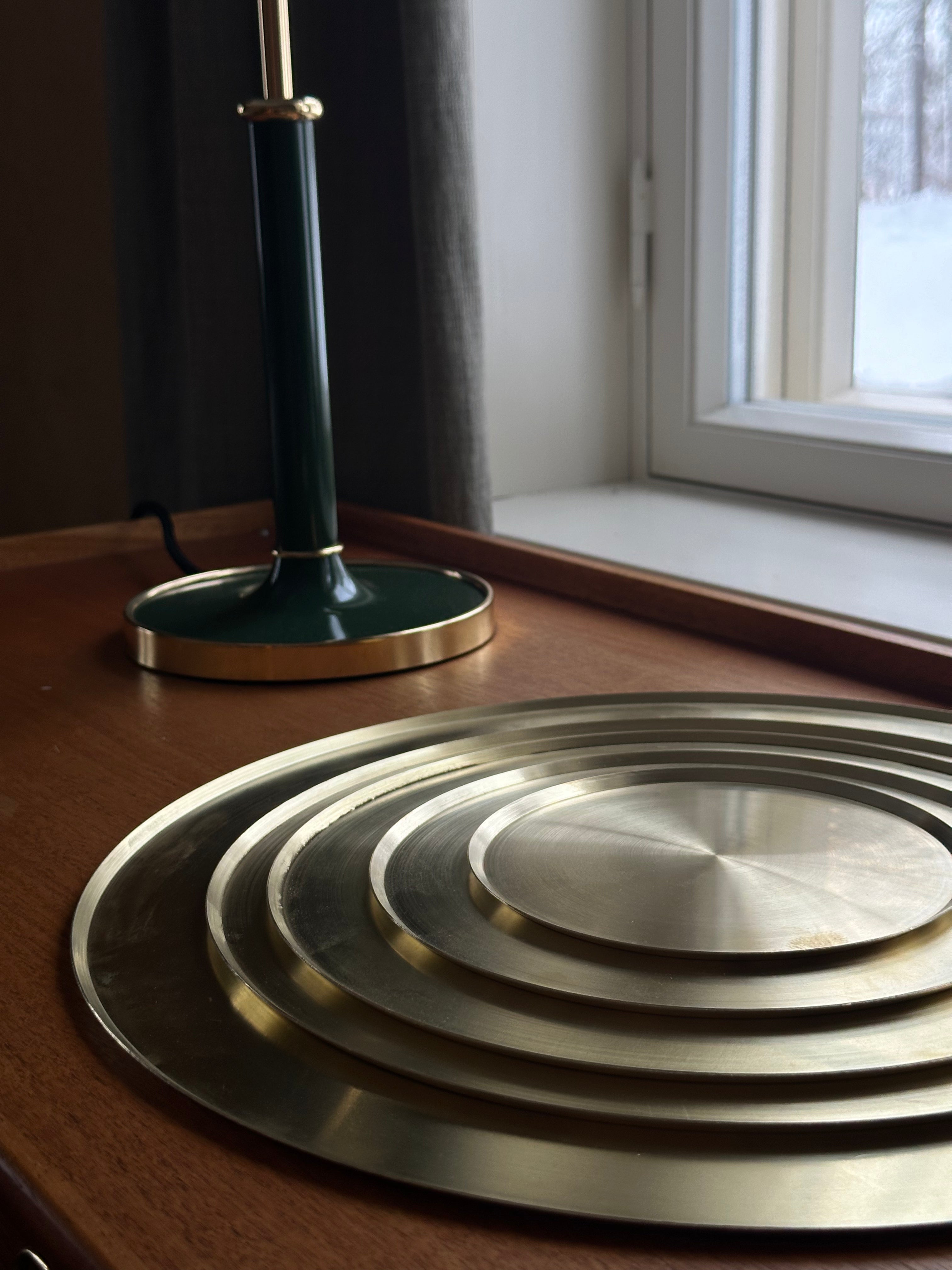 Albert Plate - Brass - Cigale & Fourmi