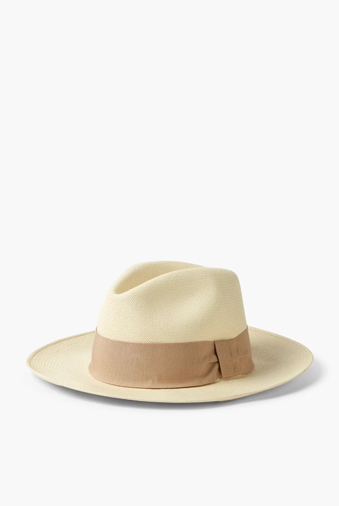 Panama Hat - Wide Ribbon Blush - Cigale & Fourmi