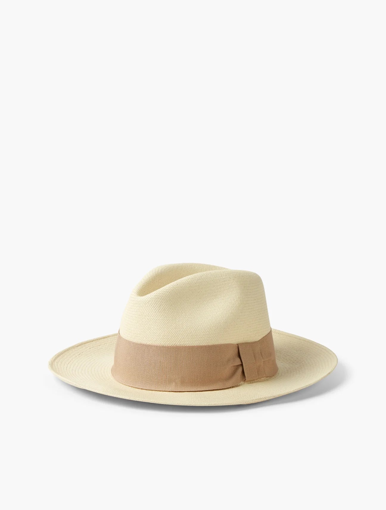 Panama Hat - Wide Ribbon Blush - Cigale &  Fourmi
