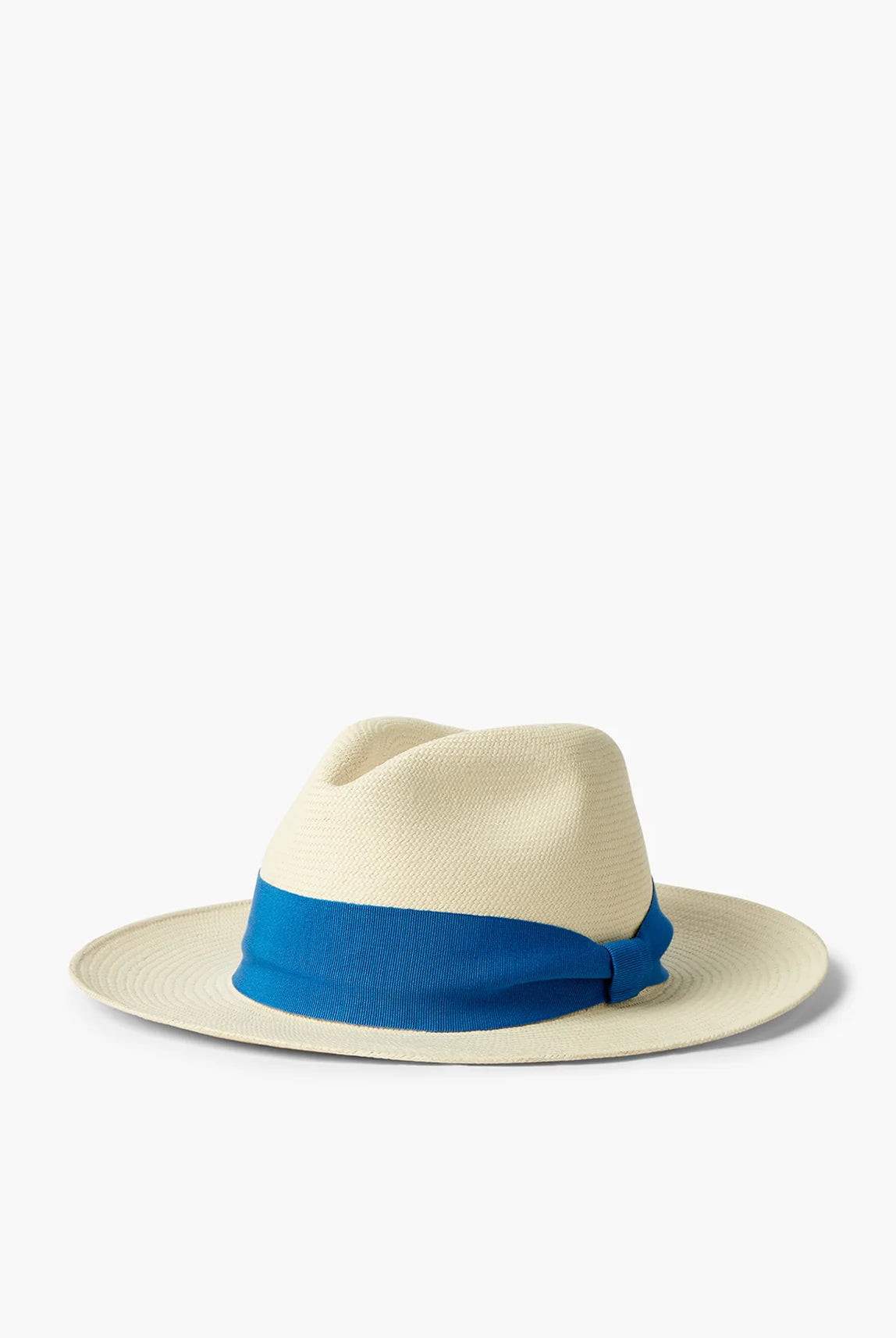 Panama Hat - Wide Ribbon Lake Blue - Cigale & Fourmi