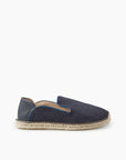Helio Suede Espadrilles - Navy Blue - Cigale & Fourmi