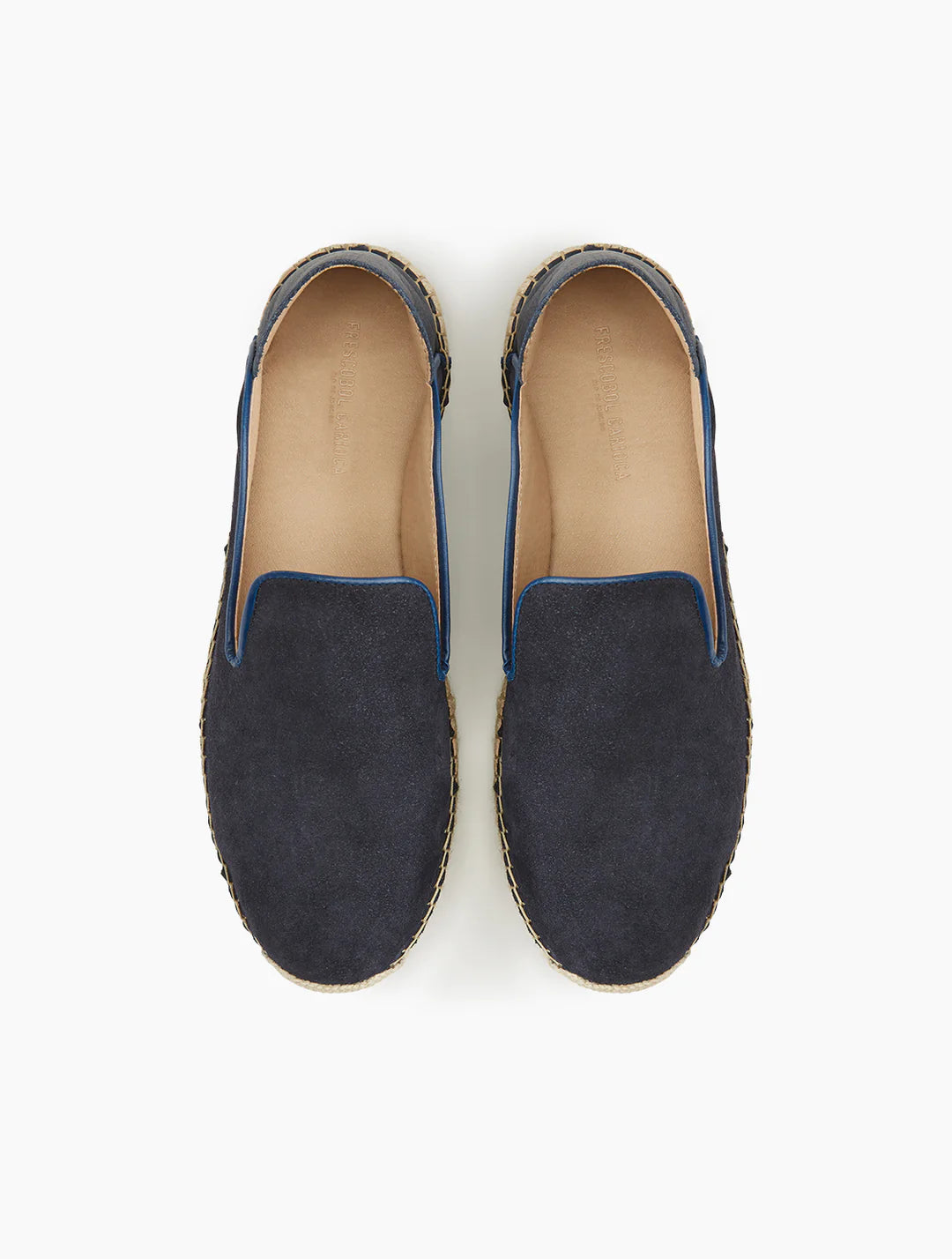 Helio Suede Espadrilles Navy Blue – Cigale Fourmi