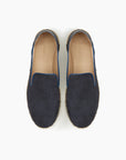 Helio Suede Espadrilles - Navy Blue - Cigale & Fourmi