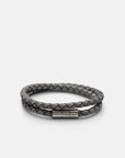 Suede Bracelet - Grey - Cigale & Fourmi