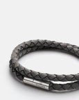 Suede Bracelet - Grey - Cigale & Fourmi