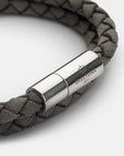 Suede Bracelet - Grey - Cigale & Fourmi
