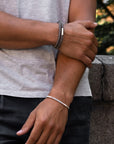 Suede Bracelet - Grey - Cigale & Fourmi