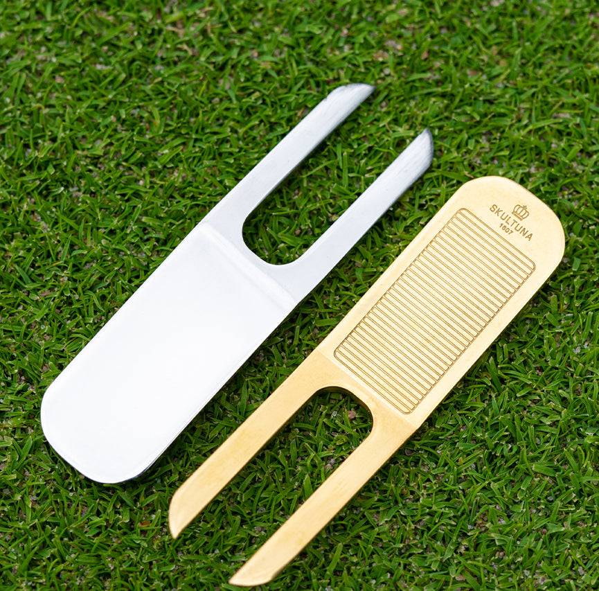 Golf Divot Tool - Gold Plated - Cigale & Fourmi
