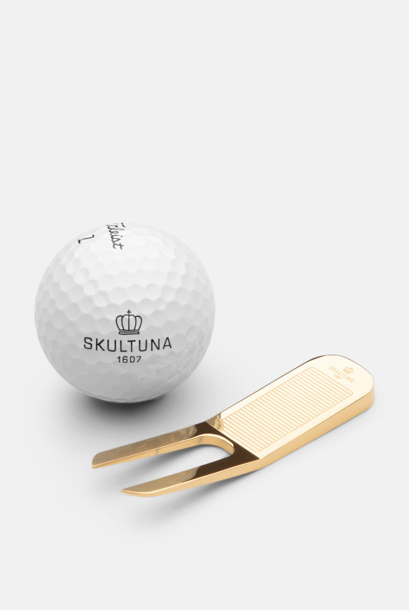 Golf Divot Tool - Gold Plated - Cigale & Fourmi