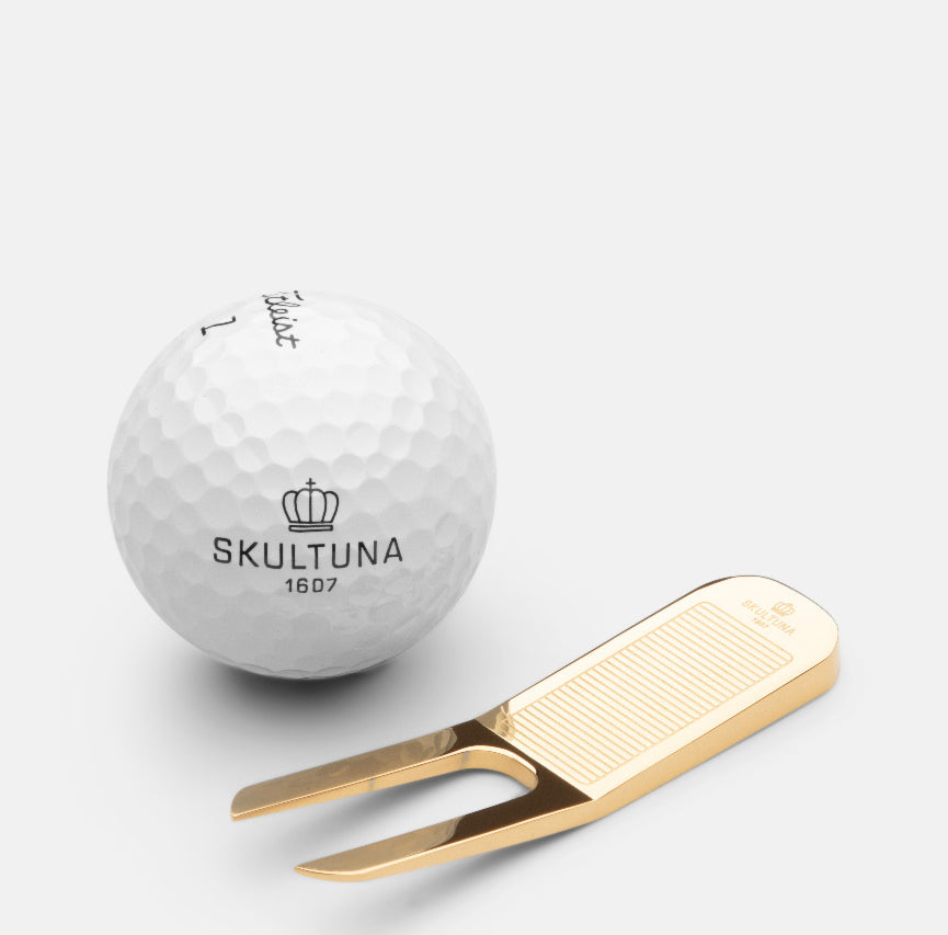 Golf Divot Tool - Gold Plated - Cigale & Fourmi
