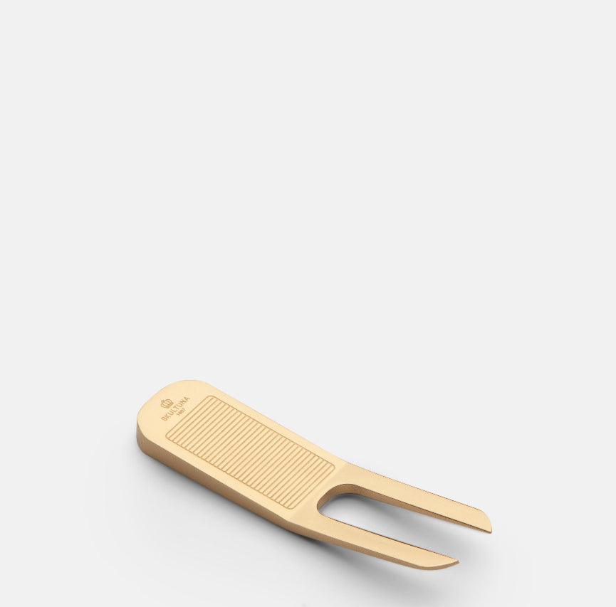 Golf Divot Tool - Gold Plated - Cigale & Fourmi