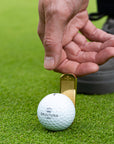 Golf Divot Tool - Gold Plated - Cigale & Fourmi