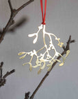 Hanging Decoration Mistletoe Gold