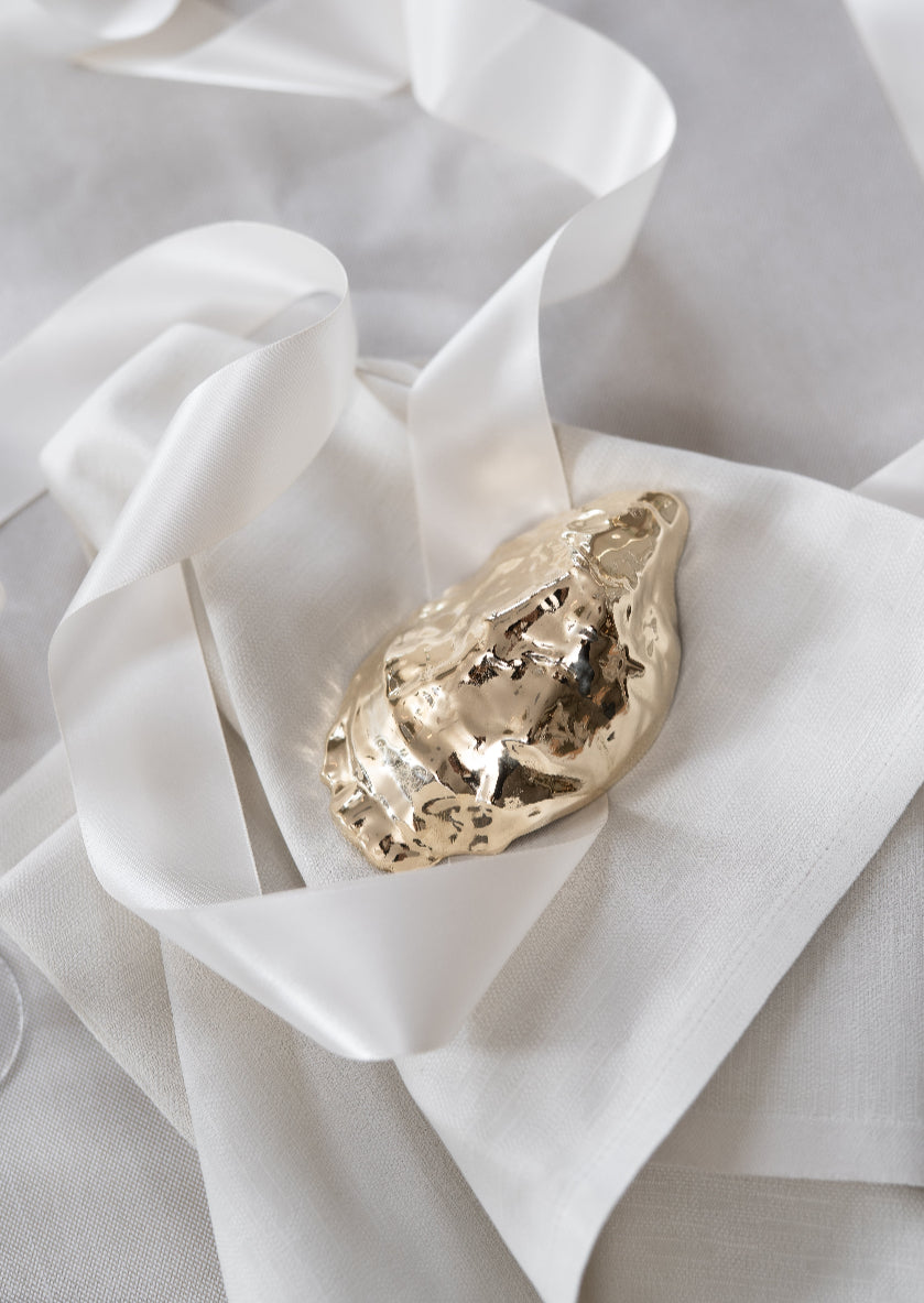 Oyster Shell Bottle Opener - Brass — Skultuna 8