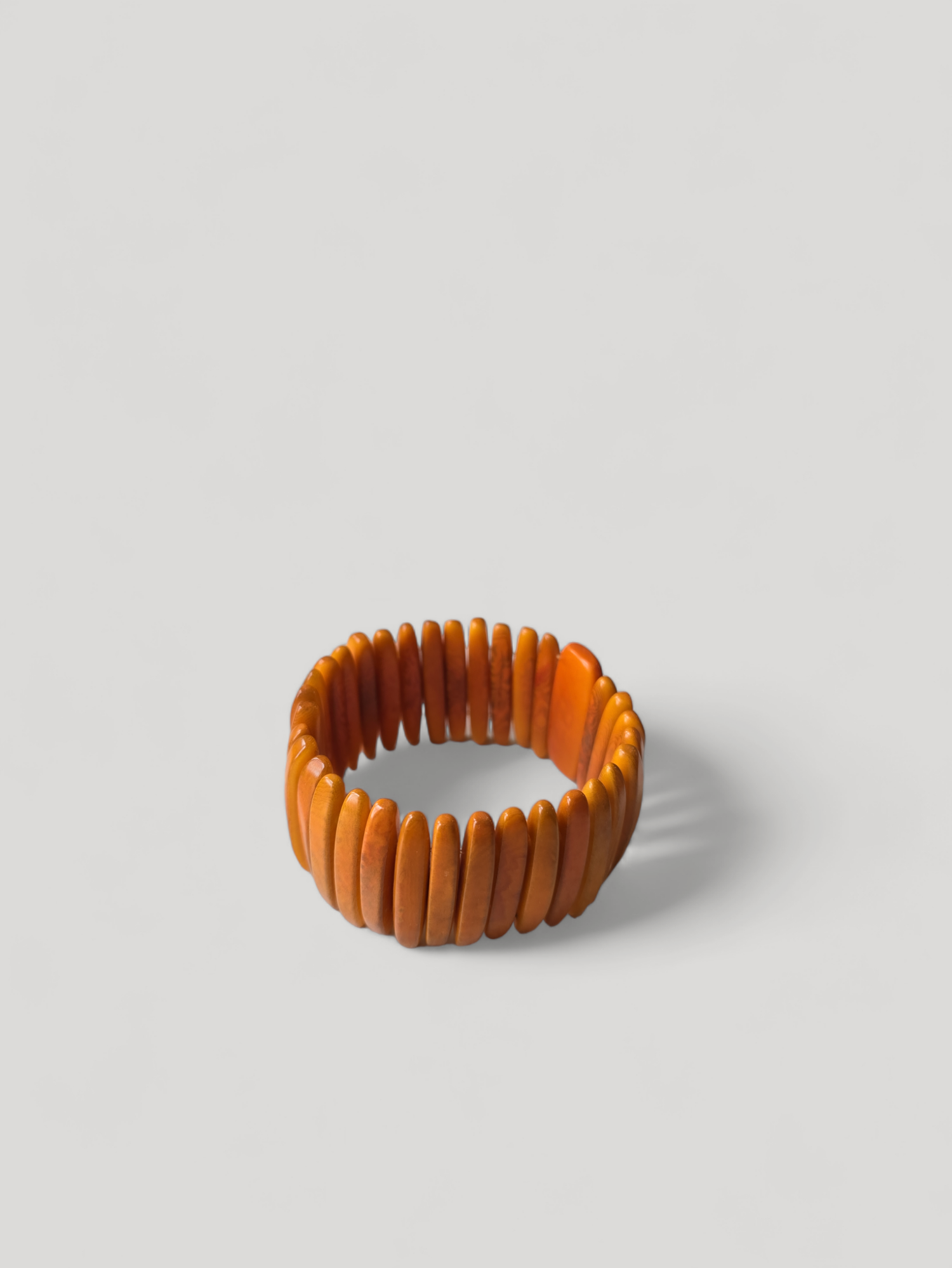Frida Bracelet ECOivory - Orange - Cigale & Fourmi