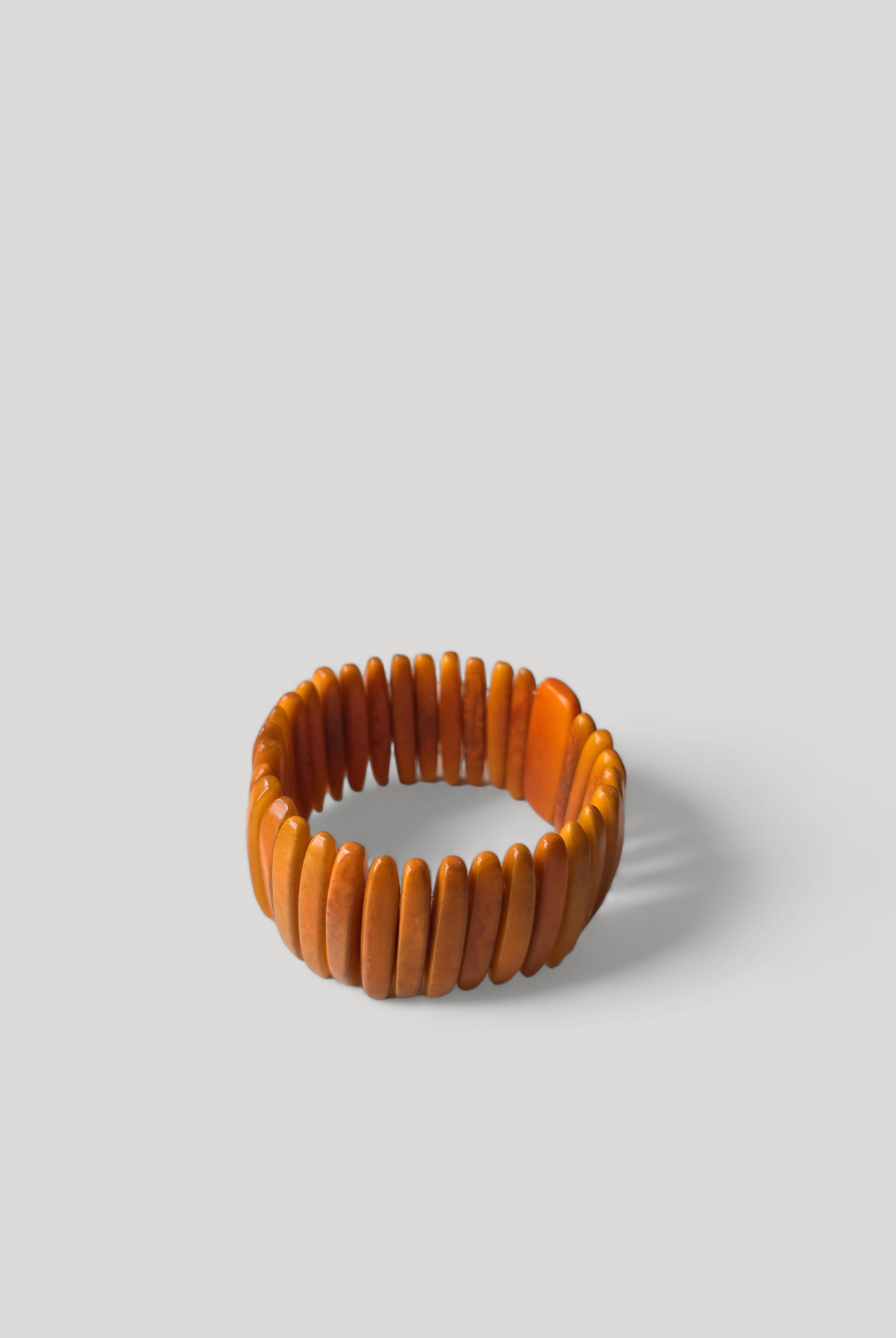 Frida Bracelet ECOivory - Orange - Cigale & Fourmi