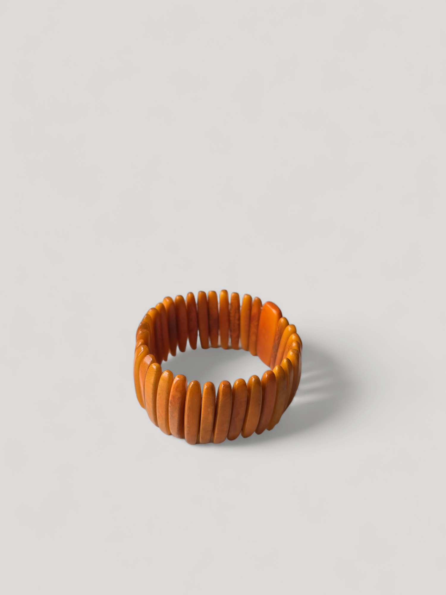 Frida Bracelet ECOivory - Orange - Cigale &  Fourmi