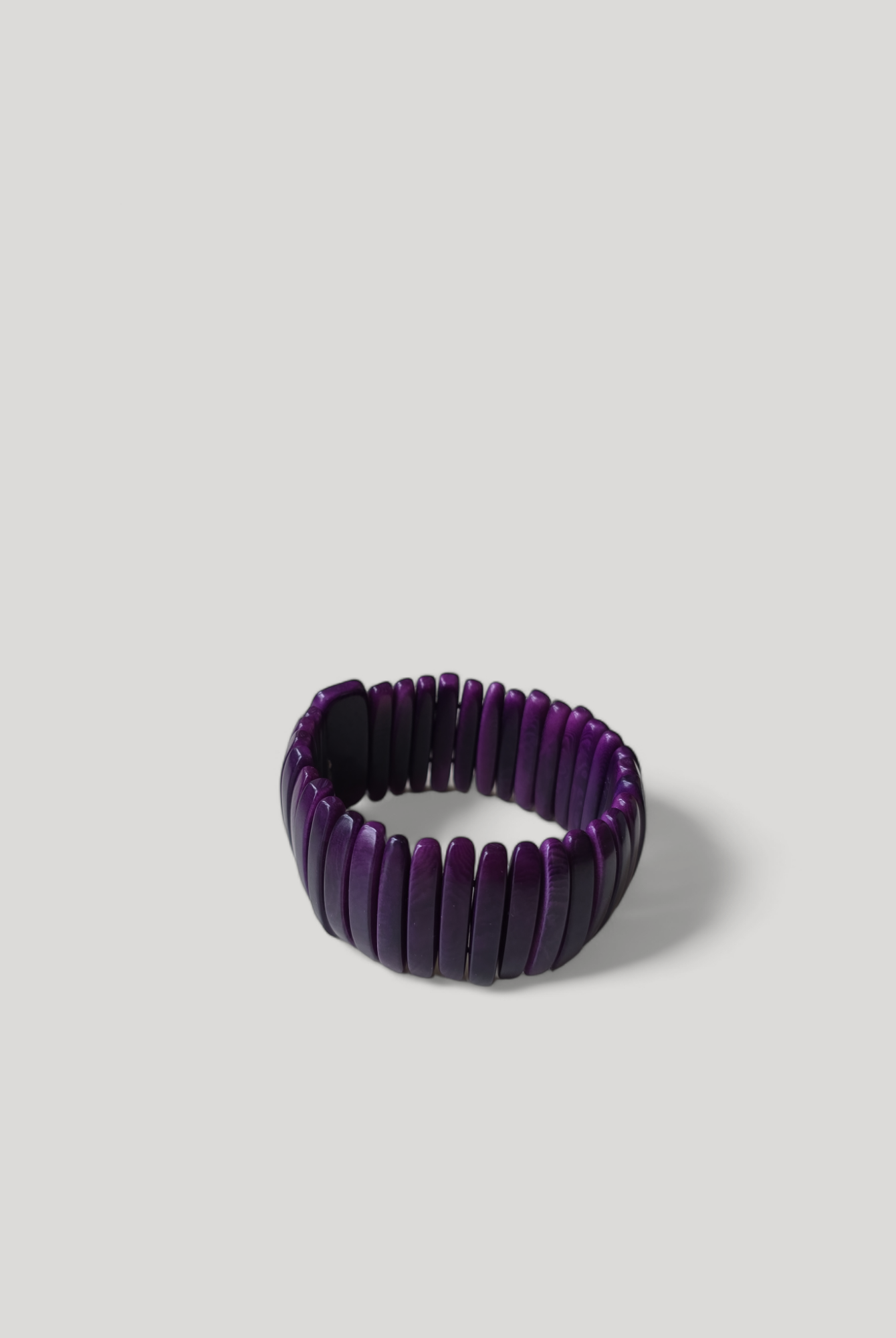 Frida Bracelet ECOivory - Purple - Cigale & Fourmi