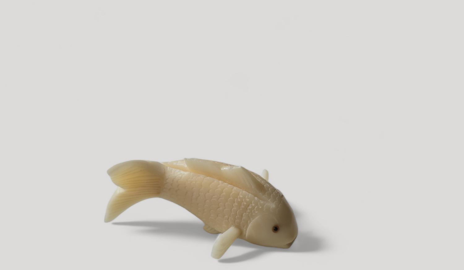 Place Card Holder ECOivory- Koifish - Cigale & Fourmi