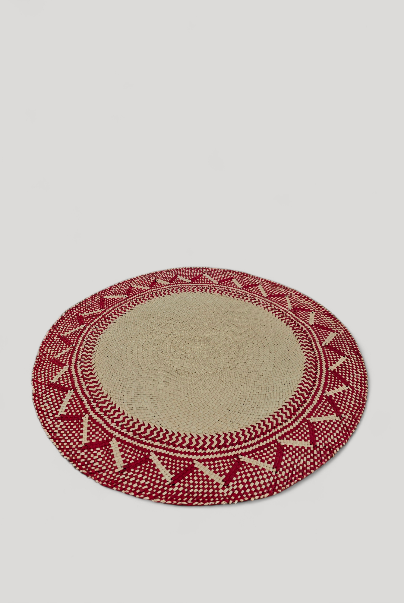 Placemat - Greta Ivory/Red - Cigale & Fourmi