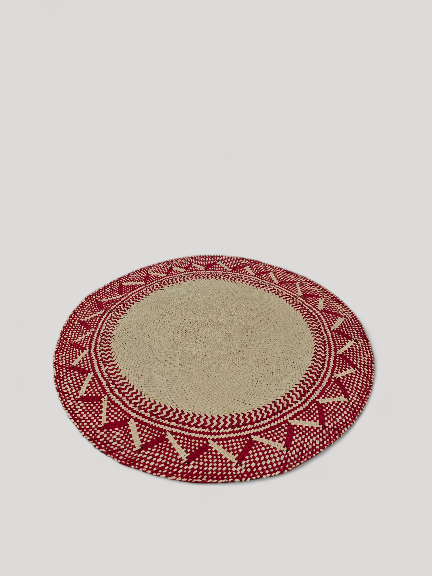 Placemat - Greta Ivory/Red - Cigale &  Fourmi