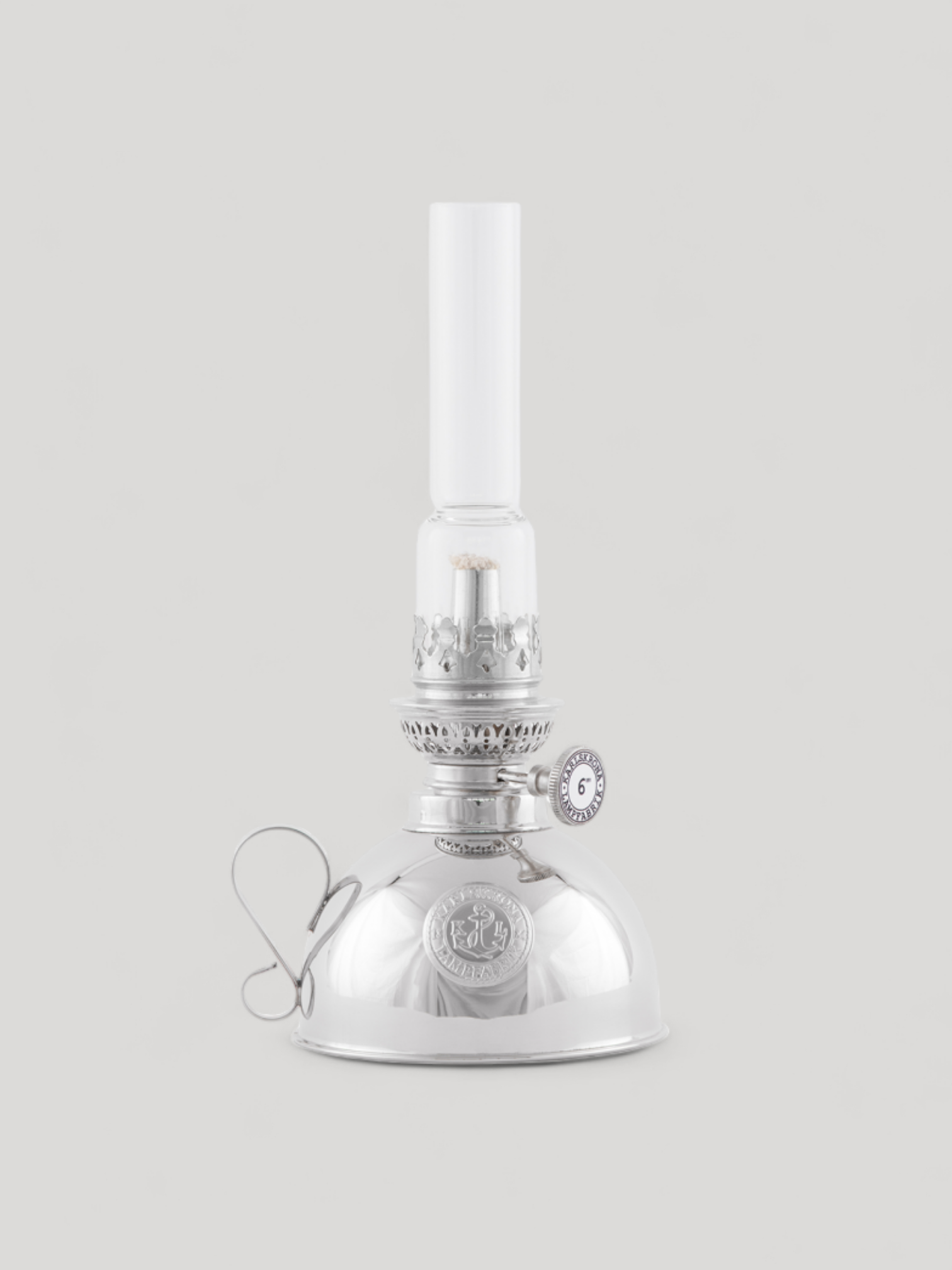 Nattlampa Oil lamp 6 - Nickel - Cigale &  Fourmi