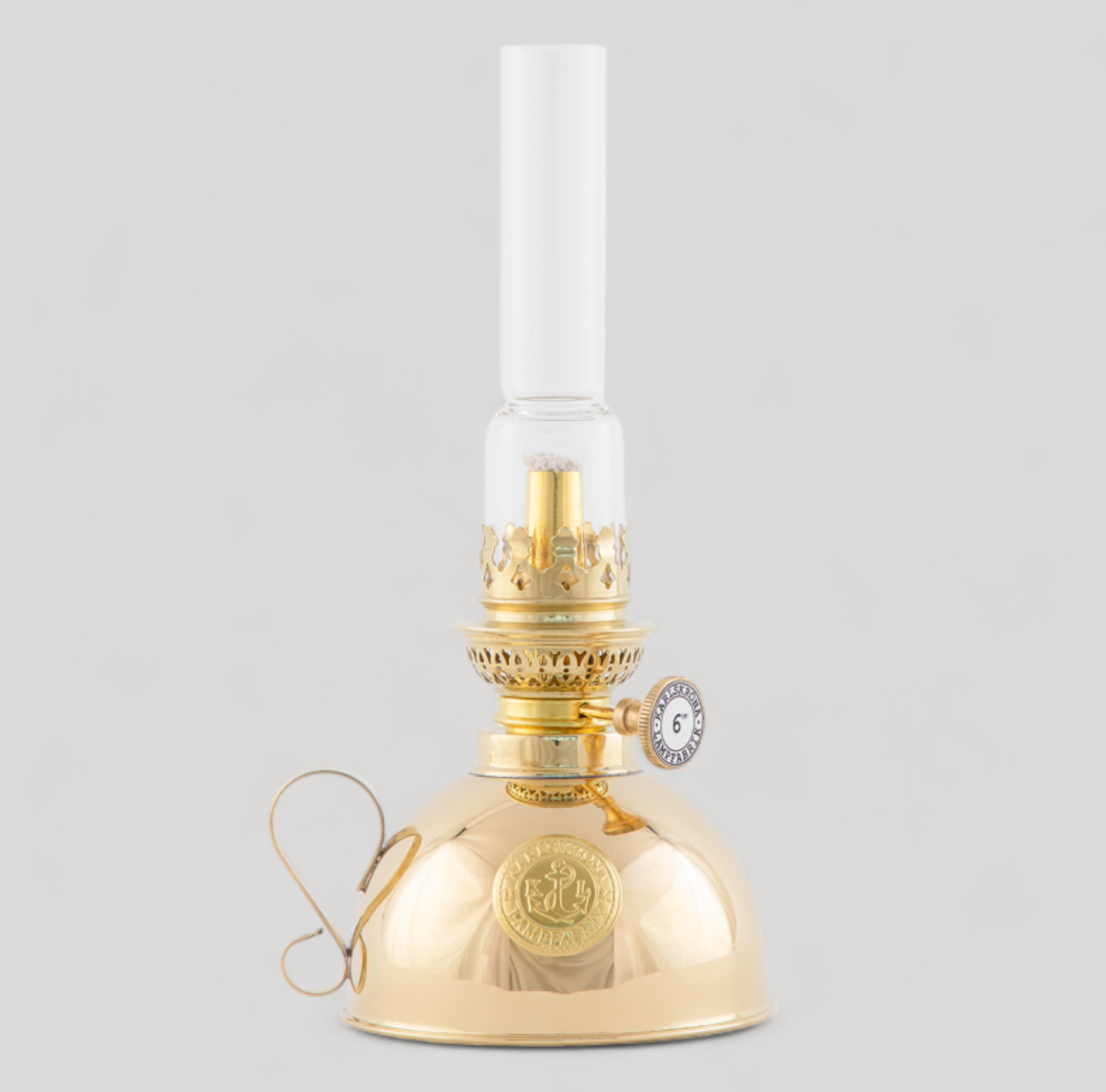 Nattlampa Oil lamp 6 - Brass - Cigale & Fourmi