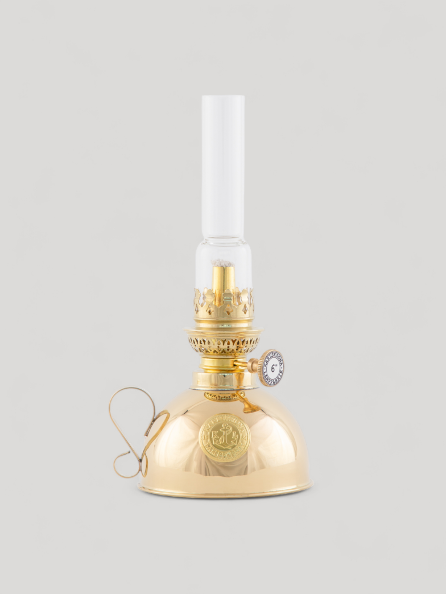 Nattlampa Oil lamp 6 - Brass - Cigale & Fourmi