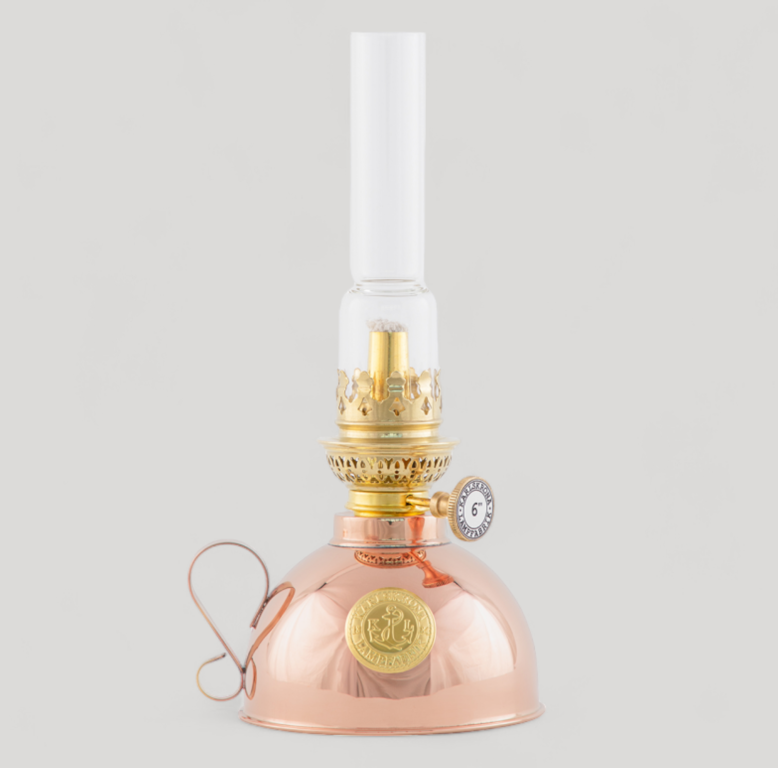 Nattlampa Oil lamp 6 - Copper - Cigale & Fourmi