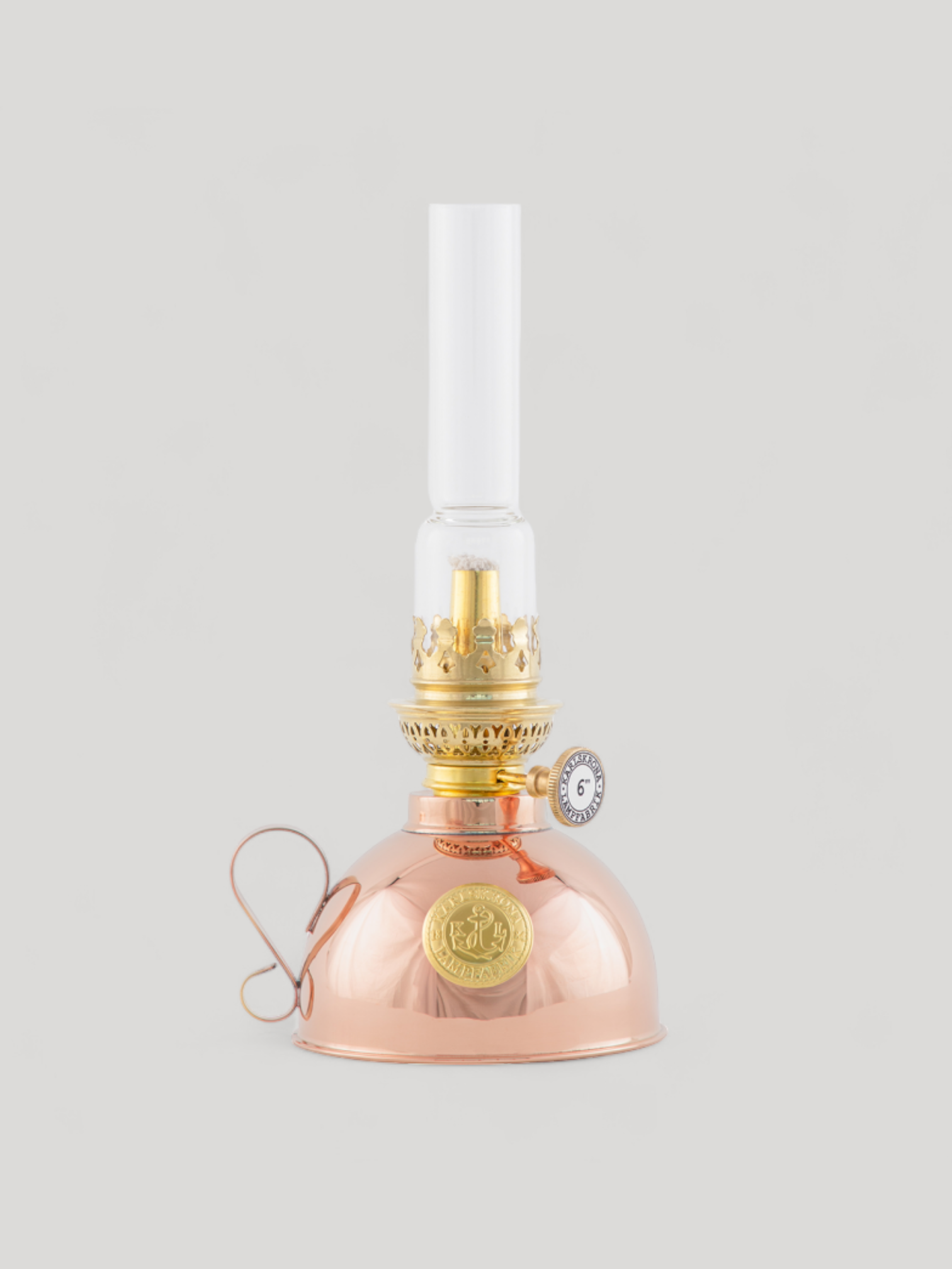 Nattlampa Oil lamp 6 - Copper - Cigale & Fourmi