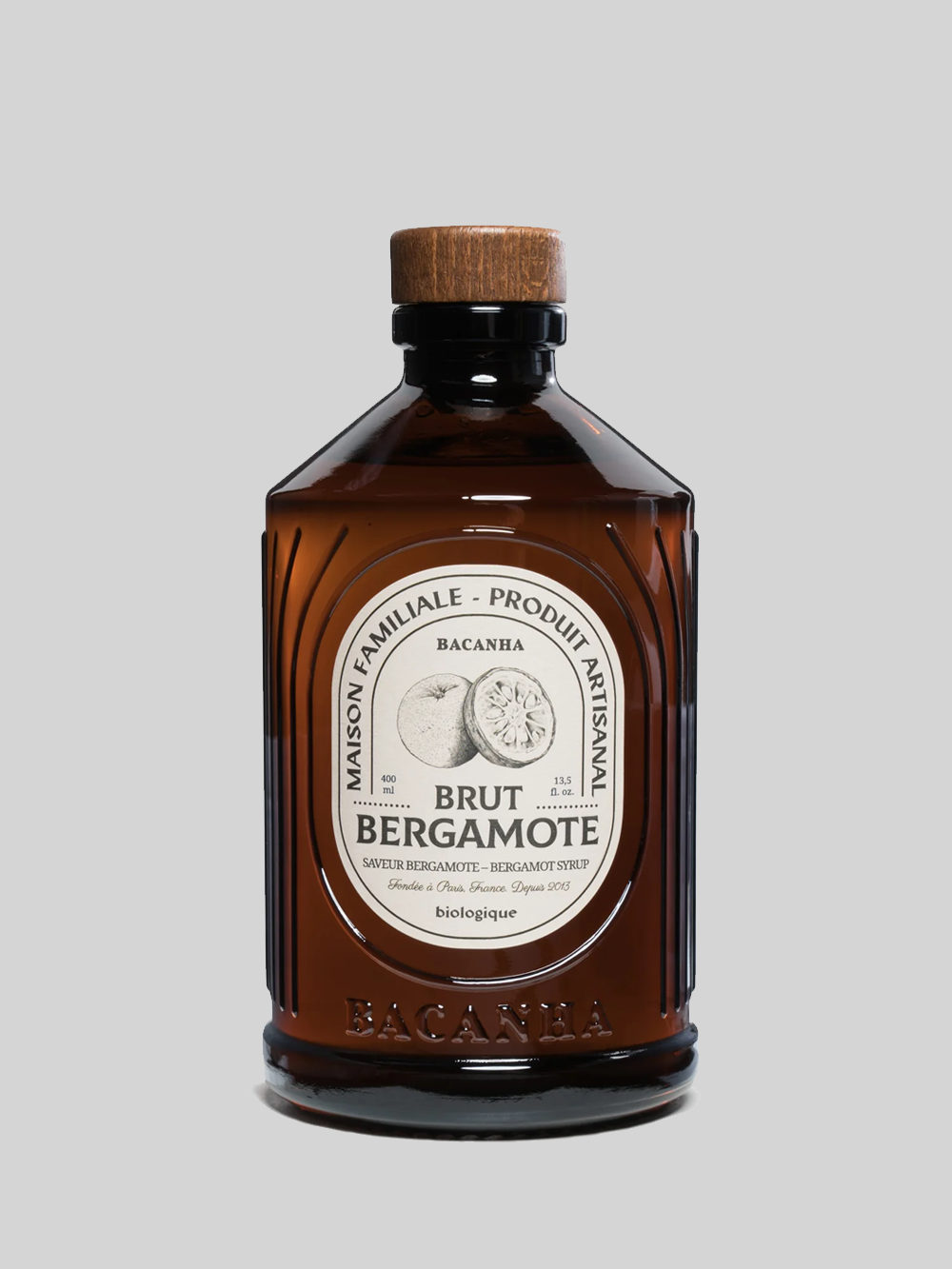 Bacanha Syrup - Bergamote - Cigale & Fourmi