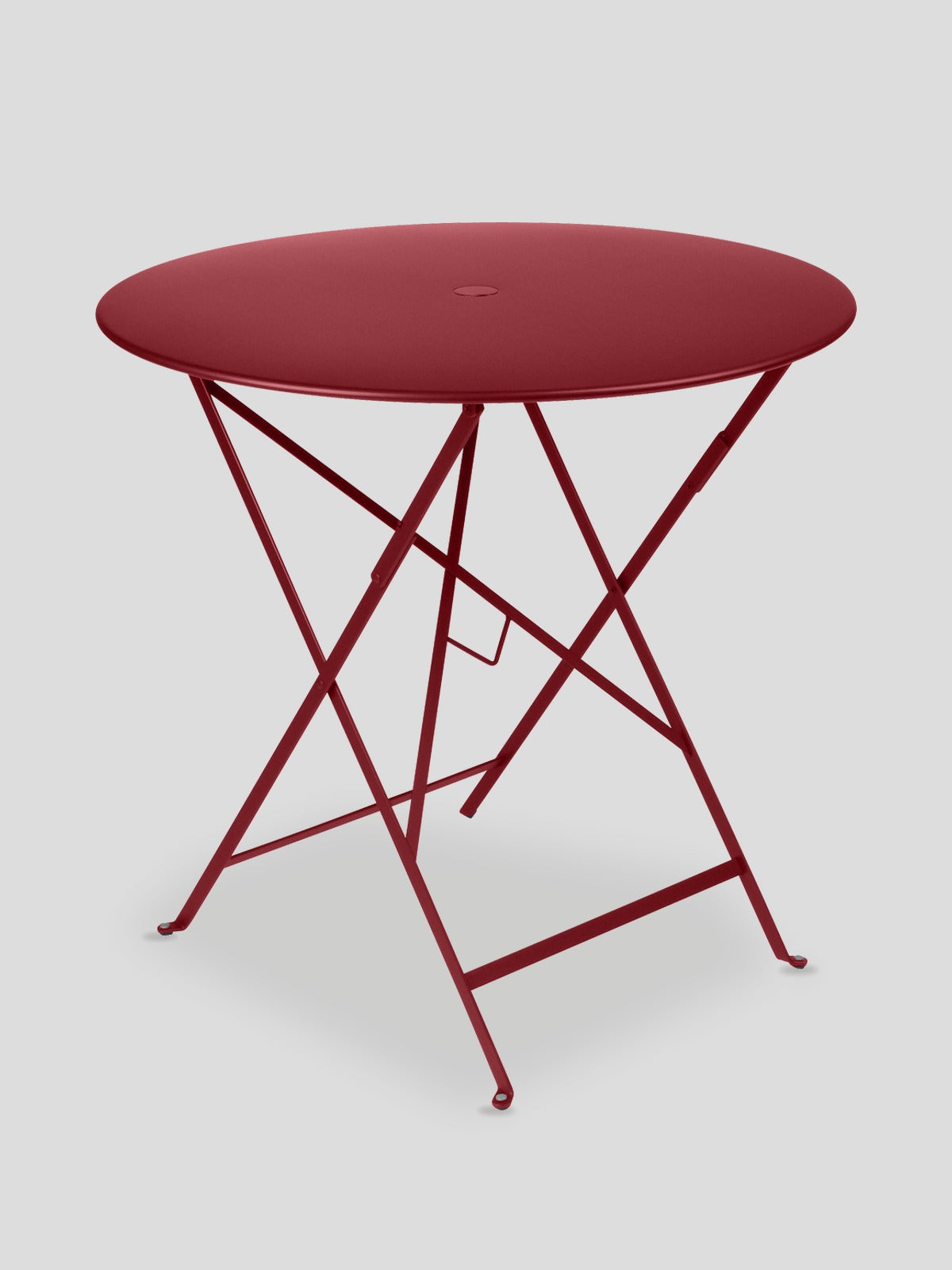 Bistro Folding Table Round - Chili — Cigale & Fourmi